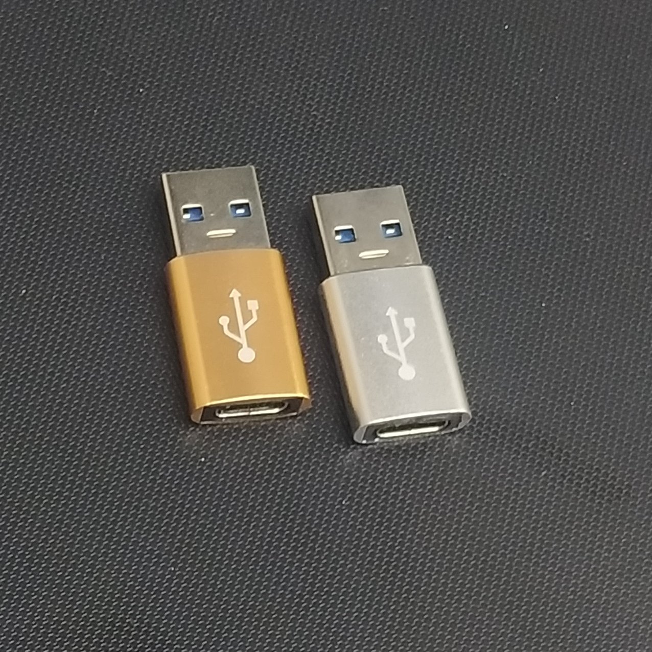 مبدل  Typec to USB بدنه بلند مدل گلد با سرعت 30