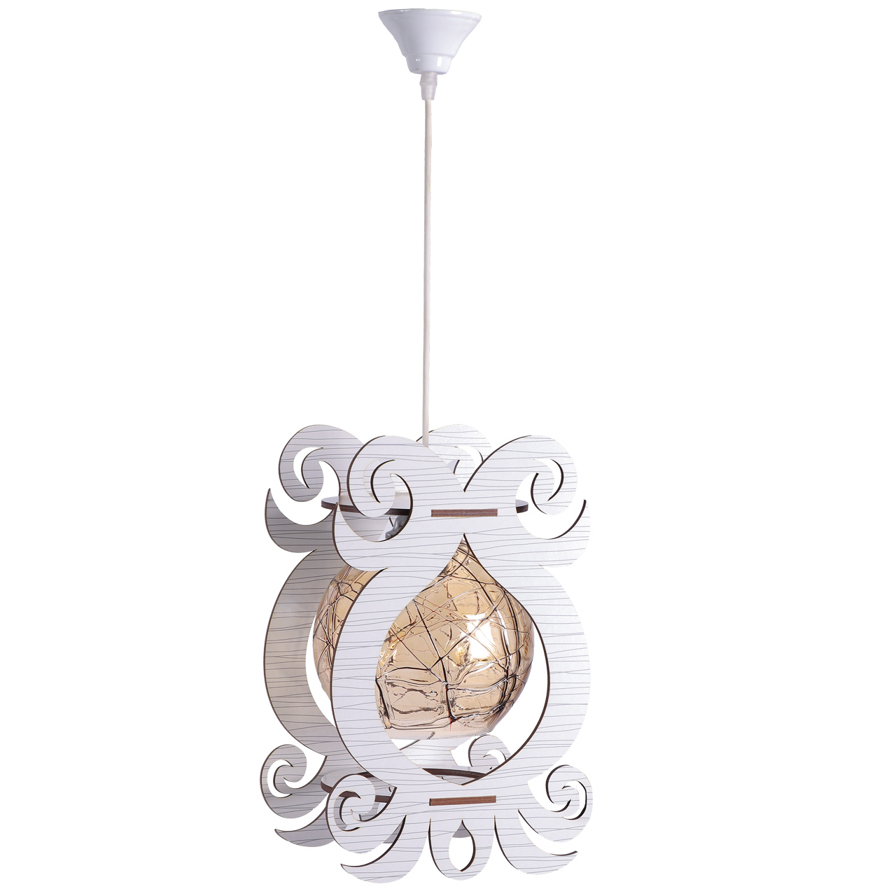 لوستر و چراغ آویز سهیل مدل کالسکه