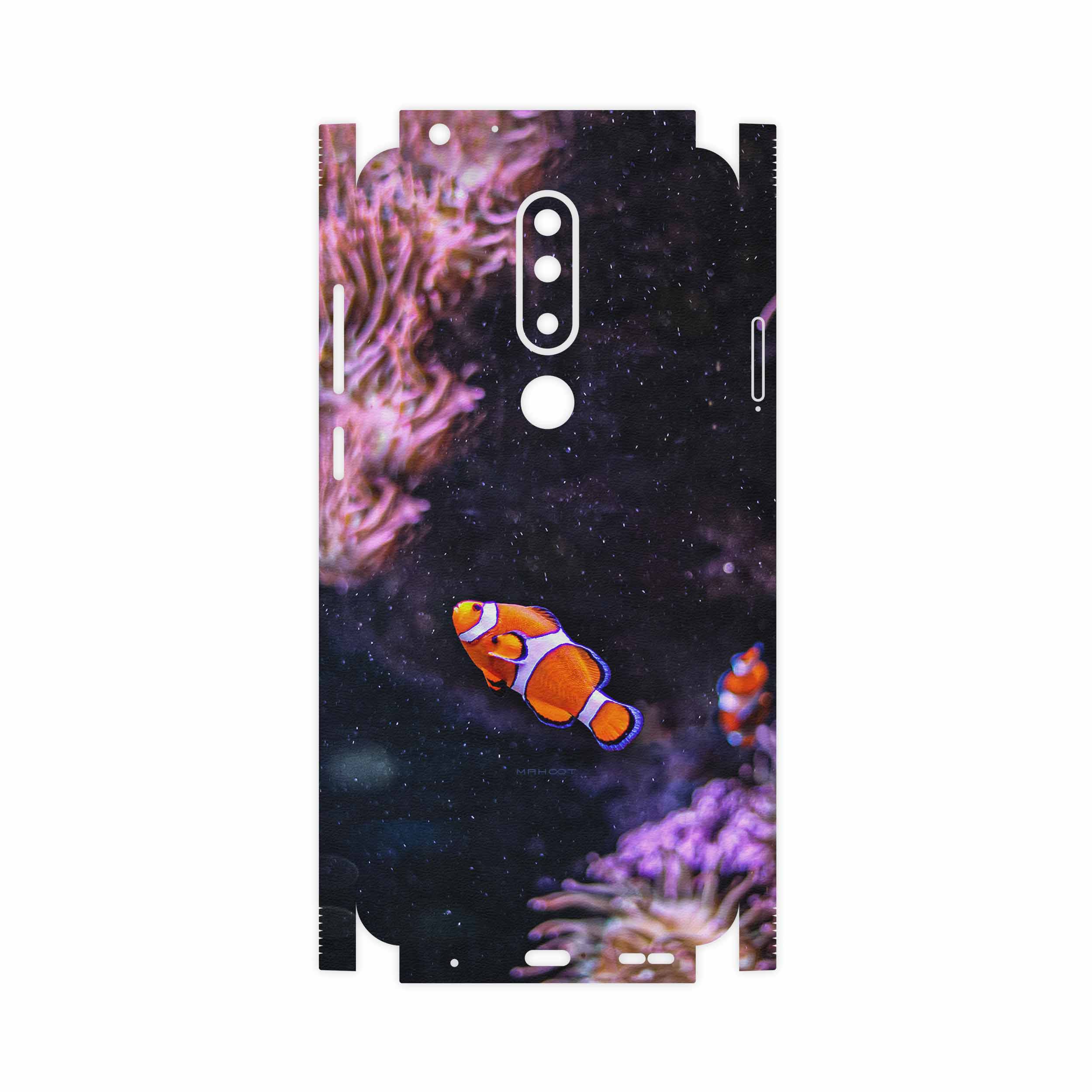 برچسب پوششی ماهوت مدل Clownfish-FullSkin مناسب برای گوشی موبایل نوکیا 5.1 Plus