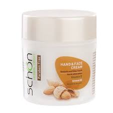 کرم دست و صورت با عصاره بادام کاسه ای شون