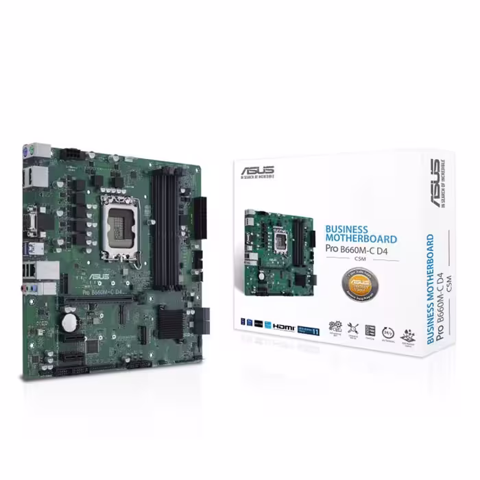 خرید مادربرد ایسوس MotherBoard ASUS PRO B660M-C D4-CSM با بهترین قیمت