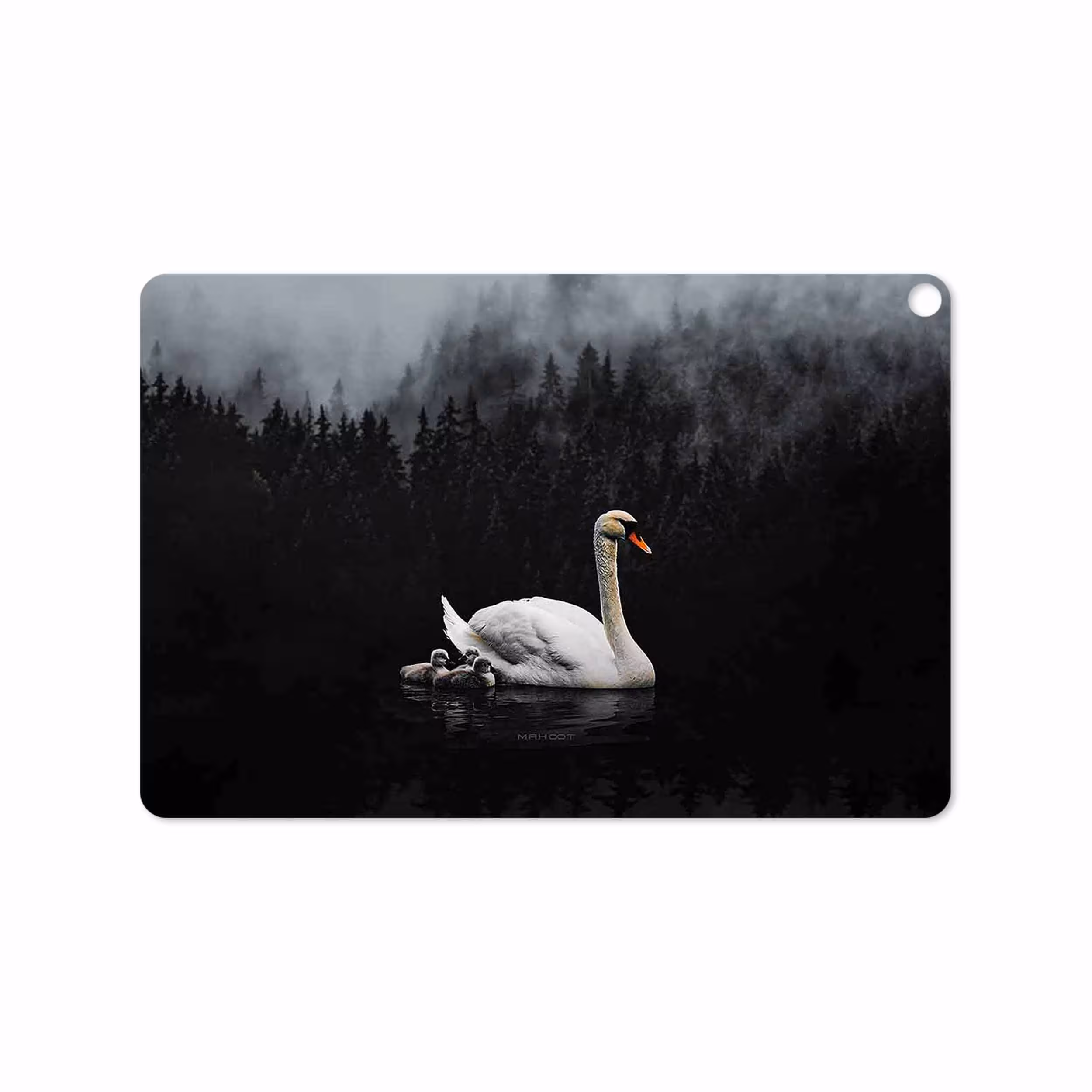 برچسب پوششی ماهوت مدل Swan Lake مناسب برای تبلت ایسوس Zenpad 3S 10 2017 Z500KL