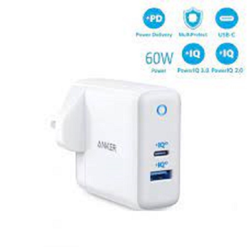 شارژر دیواری انکر مدل A2322 60W