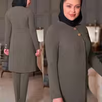 مانتو اداری زنانه مدل ست اداری دیپلمات پرشیا