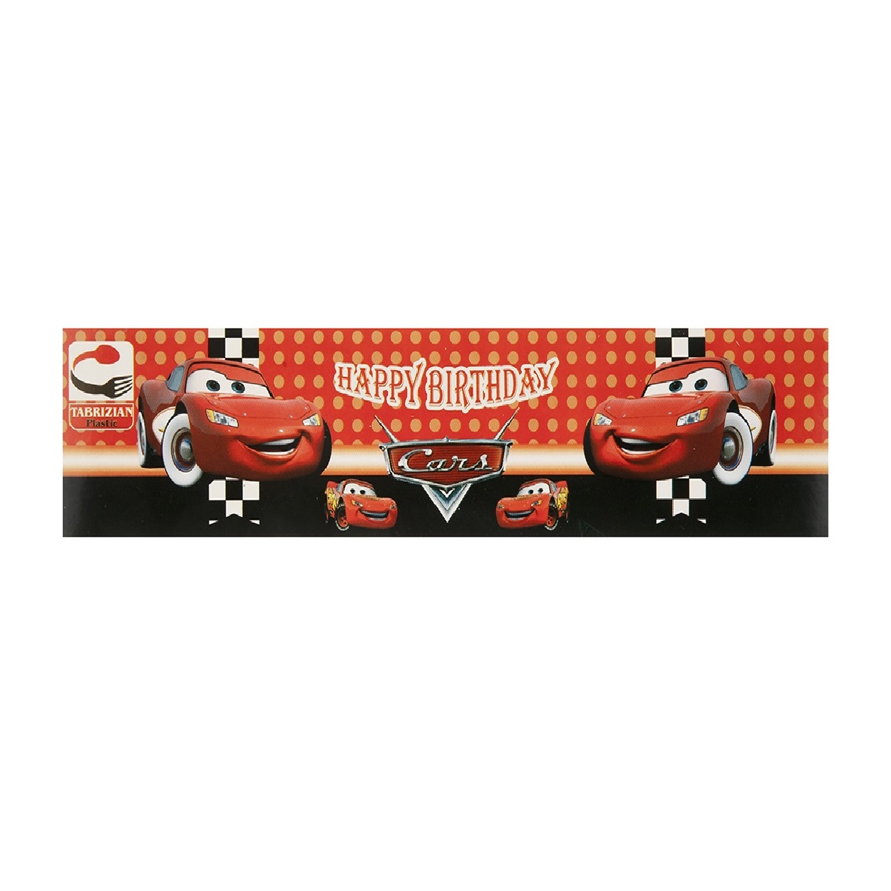 برچسب بطری مدل تم تولد مکویین کارز بسته 20 عددی