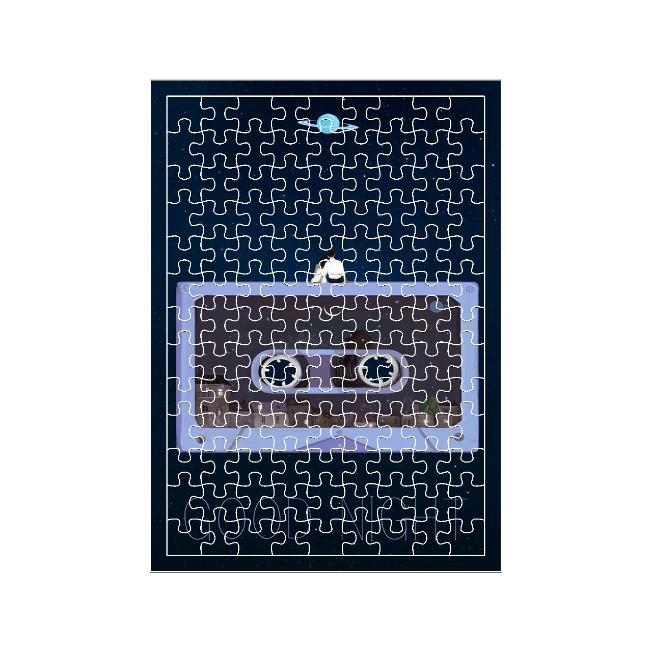 پازل 117 تکه مدل نوارکاست کد 1598