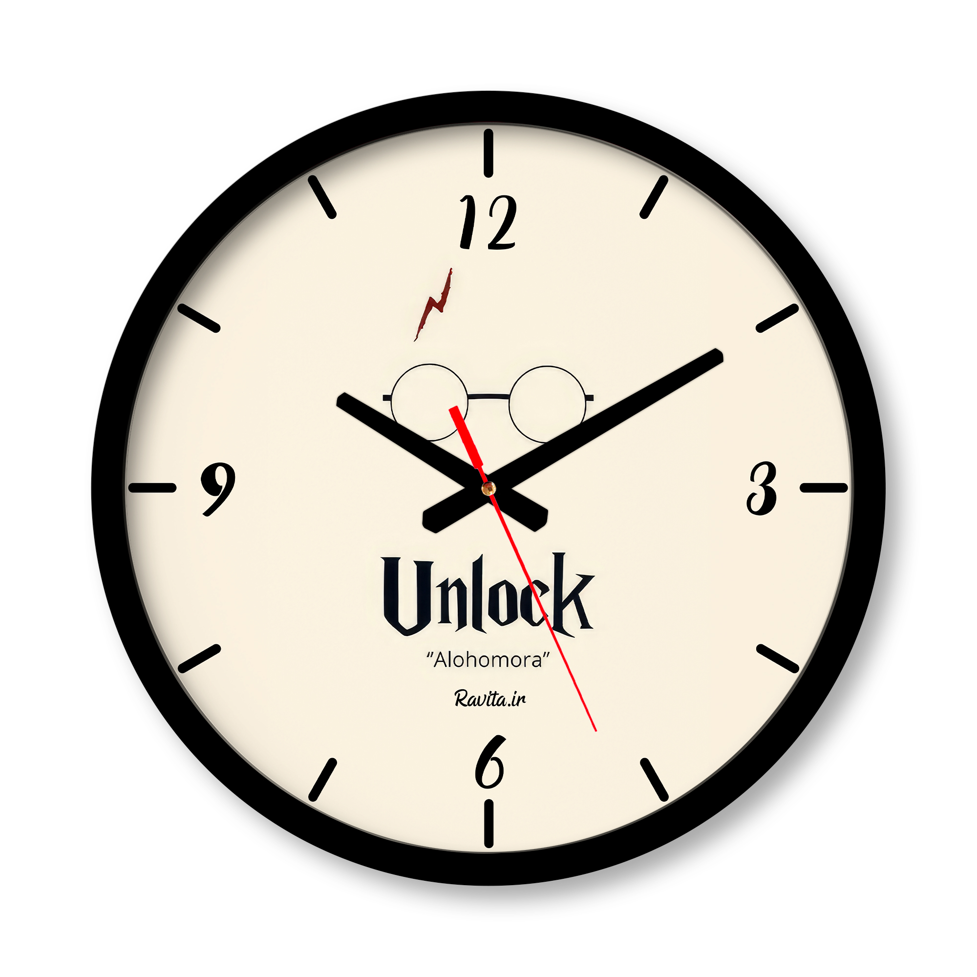 ساعت دیواری بزرگ راویتا طرح هری پاتر کد 3576