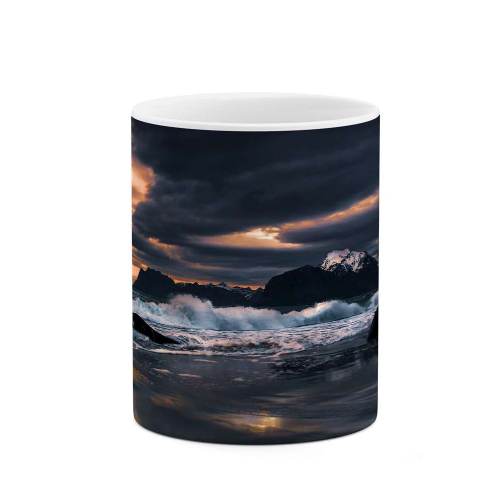 ماگ کاکتی طرح منظره مدل mgs16852