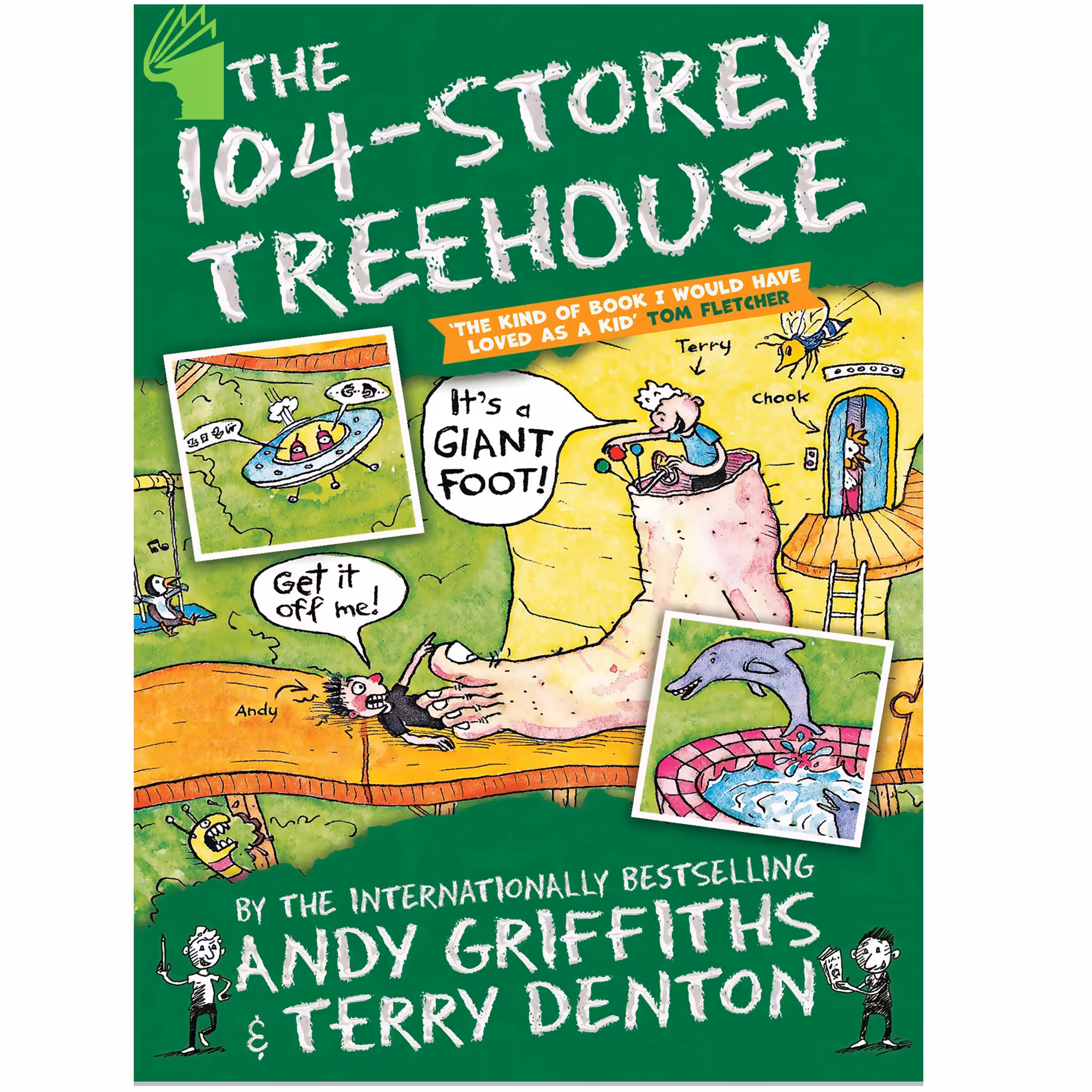 کتاب The 104-Story Treehouse اثر Andy Griffiths انتشارات معیار علم