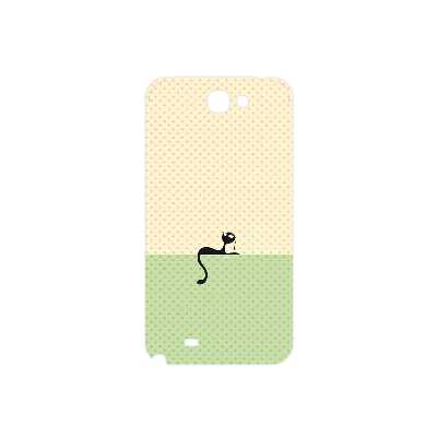 برچسب پوششی ماهوت مدل Minimal Internet Cat Icon مناسب برای گوشی موبایل سامسونگ Galaxy Note 2