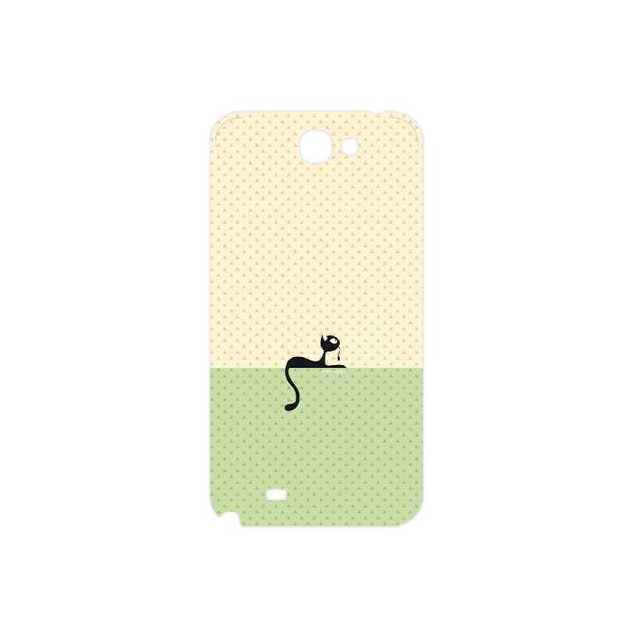 برچسب پوششی ماهوت مدل Minimal Internet Cat Icon مناسب برای گوشی موبایل سامسونگ Galaxy Note 2