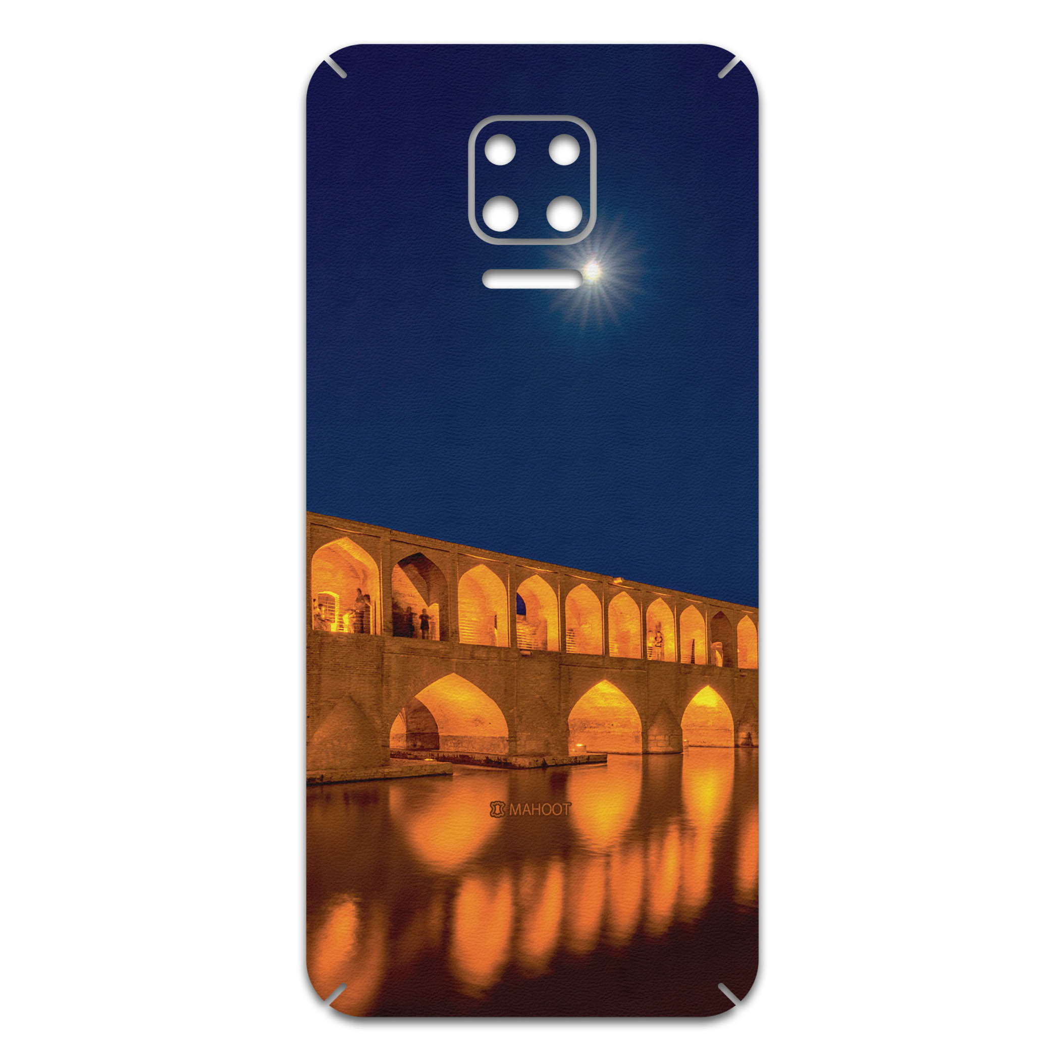 برچسب پوششی ماهوت مدل Si-O-Se-Pol مناسب برای گوشی موبایل شیائومی Redmi Note 9S