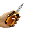 انبر دم باریک اینکو مدل HLNP08168 سایز ۶ اینچ