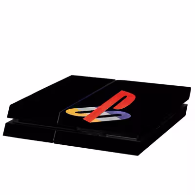 برچسب پلی استیشن ۴ مدل ps4 fat طرح logo ps4 کد PS-1028