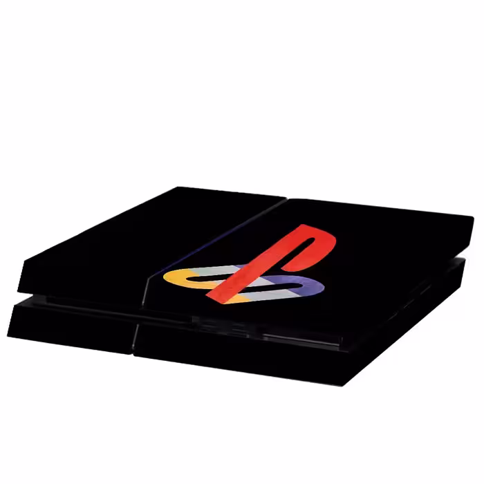 برچسب پلی استیشن ۴ مدل ps4 fat طرح logo ps4 کد PS-1028