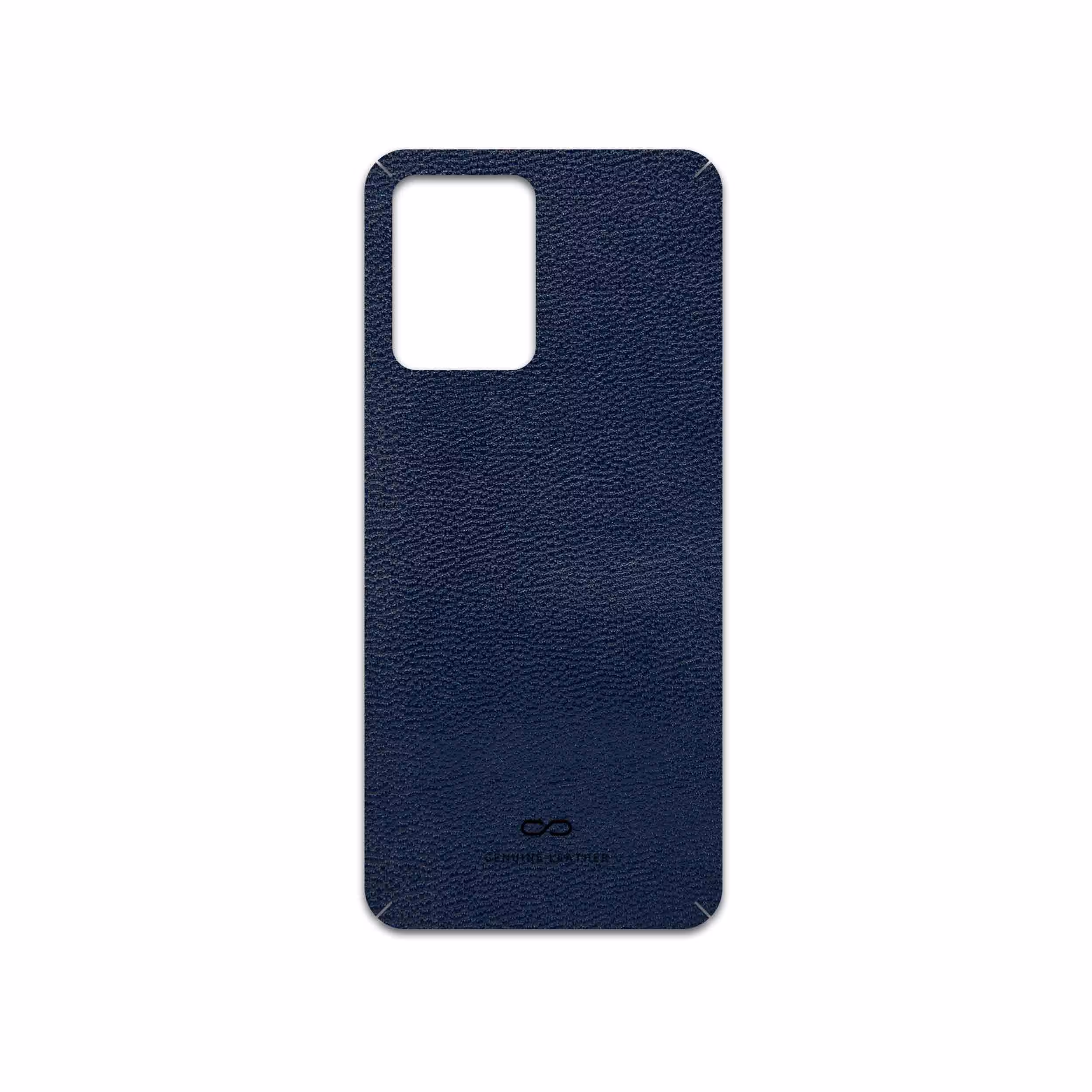 برچسب پوششی ماهوت مدل Deep-Blue-Leather مناسب برای گوشی موبایل شیائومی Poco X5