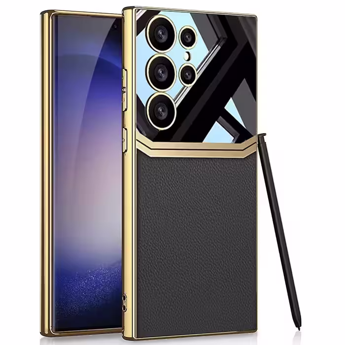 کاور چرمی برند GKK مدل NEW VERTU مناسب برای گوشی Samsung Galaxy S24 Ultra