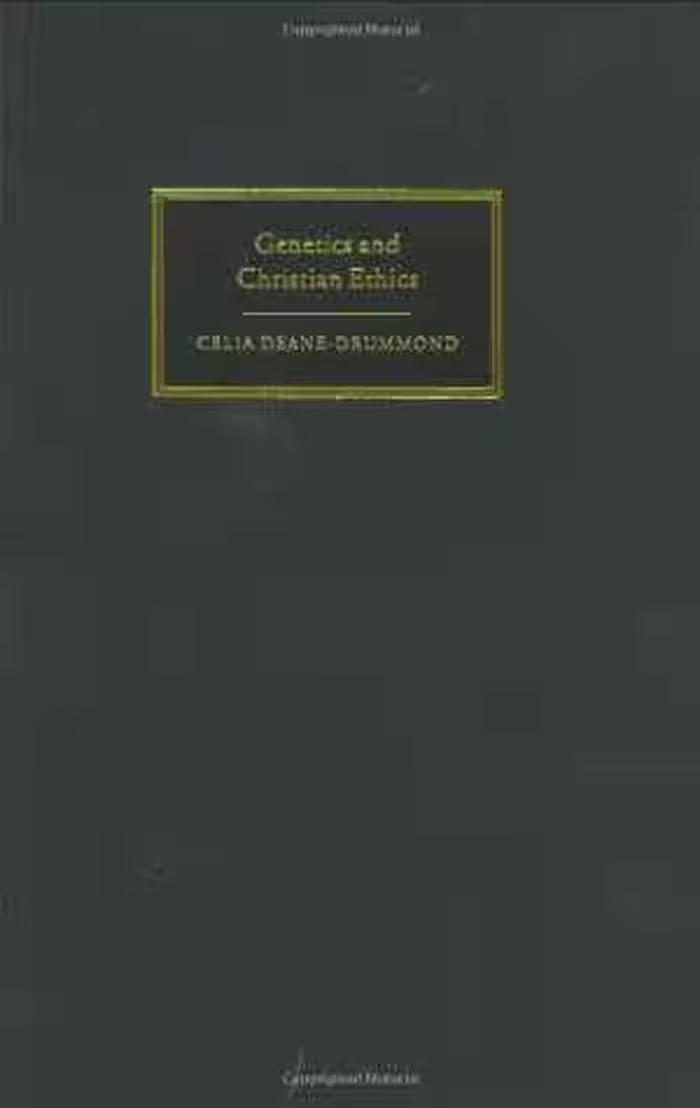 [PDF] دانلود کتاب Genetics And Christian Ethics, 2006