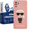 کاور لجندری کینگ  مدل کارل من مناسب برای گوشی موبایل شیائومی Redmi Note10/10S