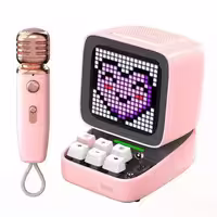اسپیکر بلوتوثی قابل حمل دیووم مدل DITOO MIC Pink
