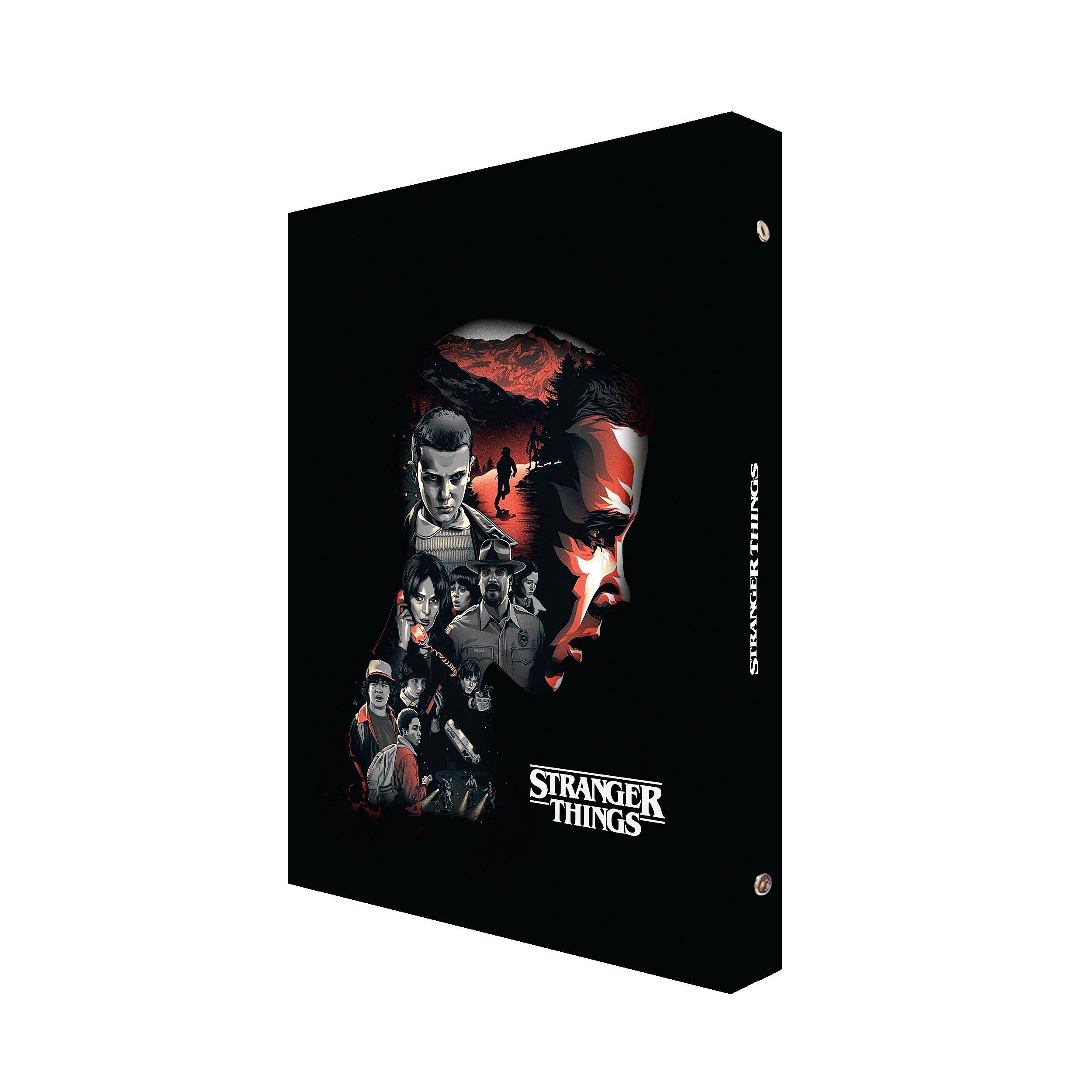 دفتر کلاسوری 100 برگ پدیده نقش مدل فیلم و سریال طرح stranger things کد 03