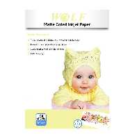 کاغذ کتد 180 گرمی ولف سایز A4