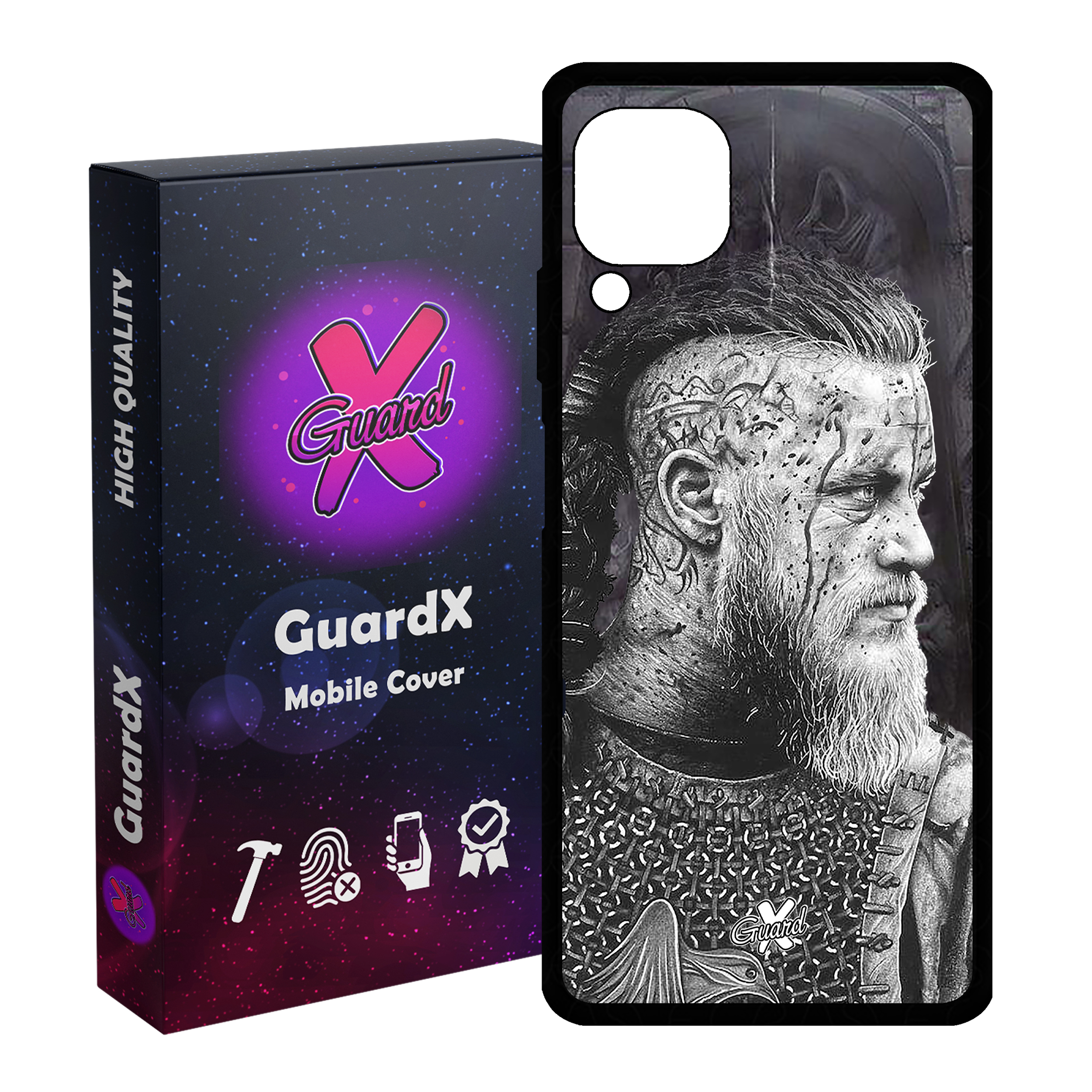 کاور گارد ایکس طرح Ragnar مدل Glass10245 مناسب برای گوشی موبایل هوآوی Nova 7i / Nova 6 SE / P40 Lite