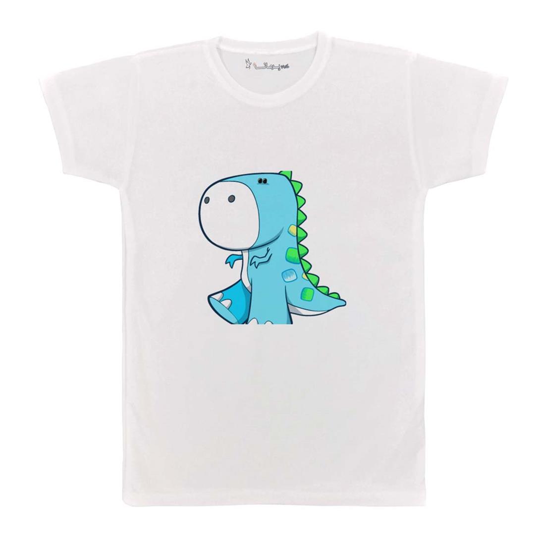 تی شرت بچگانه پرمانه طرح دایناسور خوب کد pmt.5057