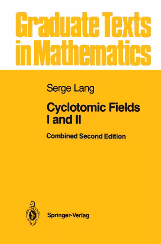 خرید و دانلود نسخه کامل کتاب Cyclotomic Fields I and II