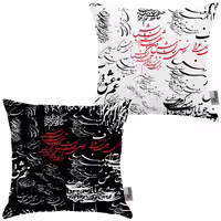 کاور کوسن مخصوص مبل صندلی راحتی نشیمن جفتی سایز 43 در 43 مدل C21-12-403 شرکت رنس