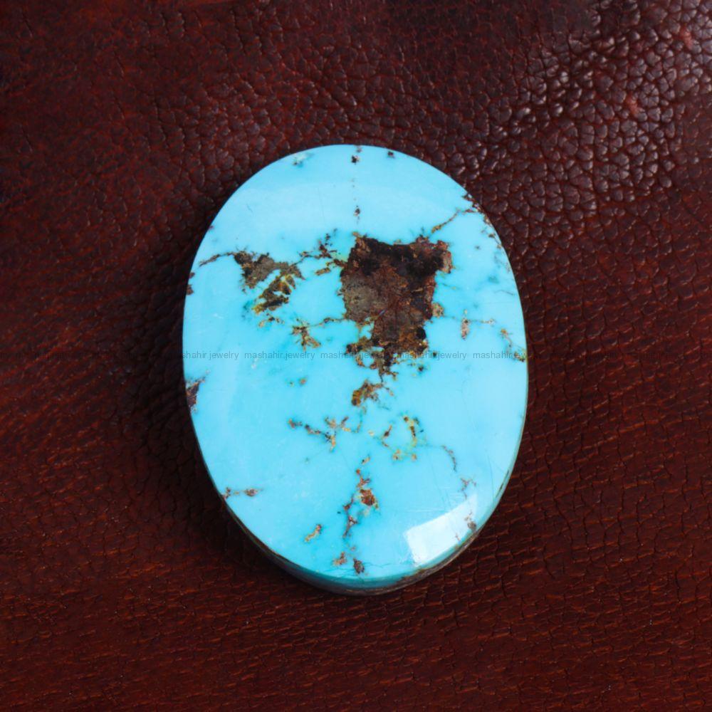 نگین فیروزه شجری کد 14145 - جواهری مشاهیر