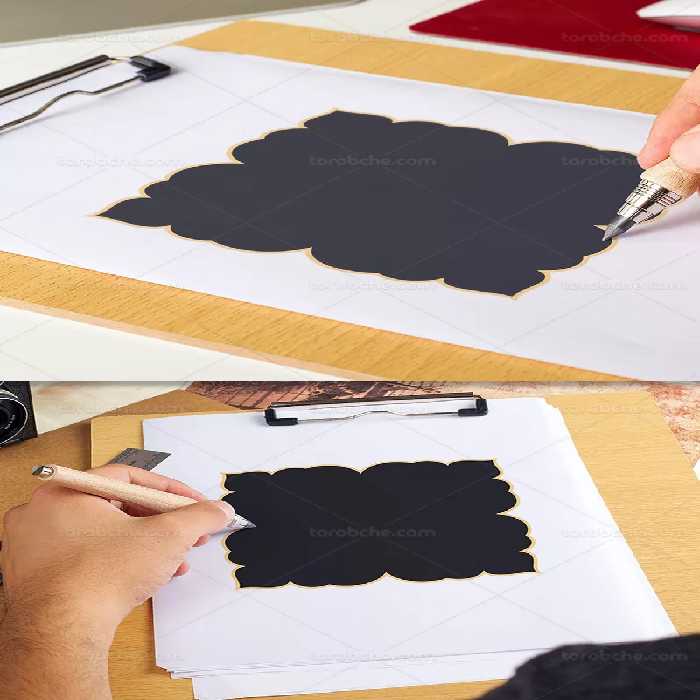 کادر تذهیب 38 | گرافیک با طعم تربچه