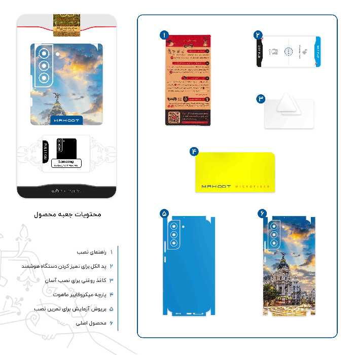 برچسب پوششی ماهوت مدل City of Madrid-FullSkin مناسب برای گوشی موبایل سامسونگ Galaxy S22 Plus 5G