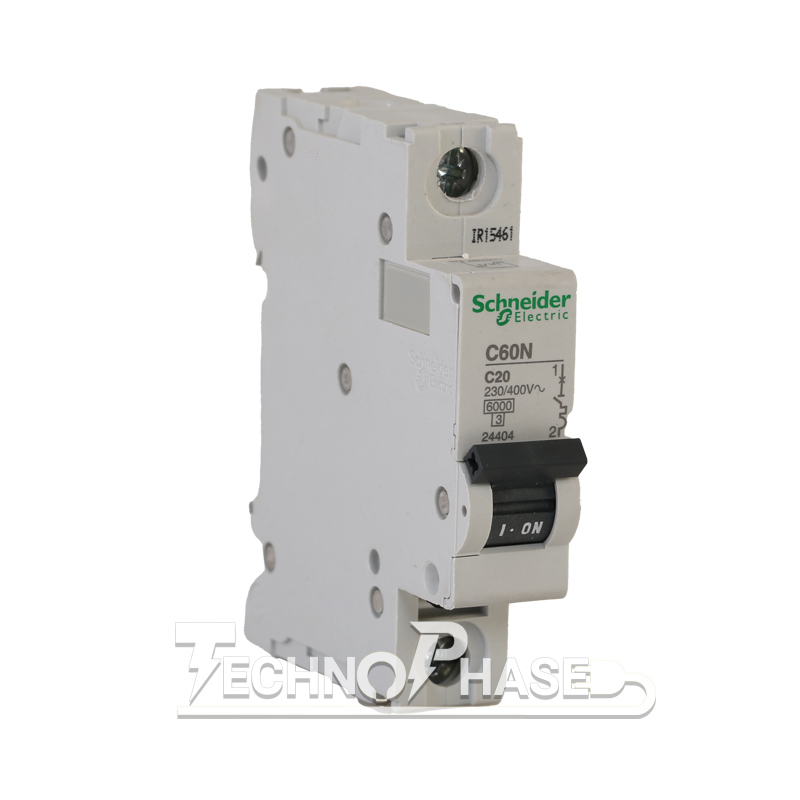 فیوز مینیاتوری تک پل 63 آمپر اشنایدر مدل C60N