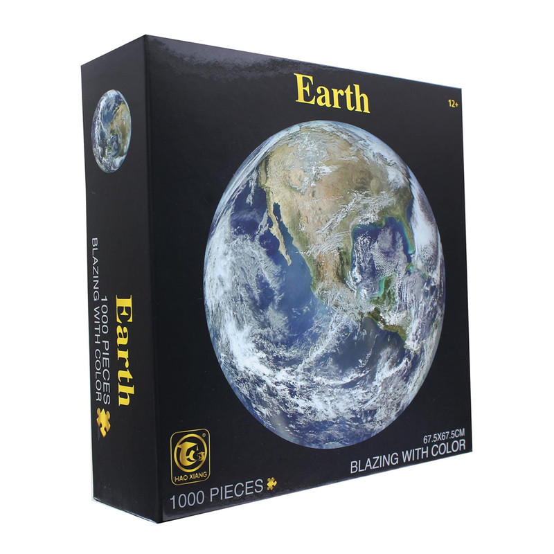 پازل 1000 تکه طرح کره زمین مدل دایره | چاوه