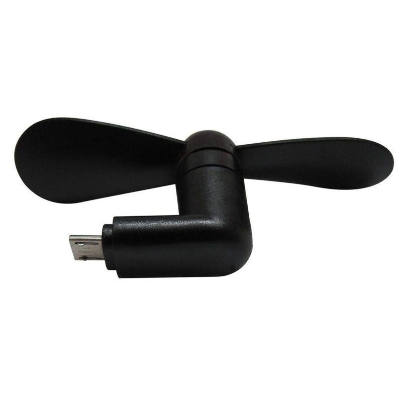 پنکه همراه مدل Micro USB صورتی