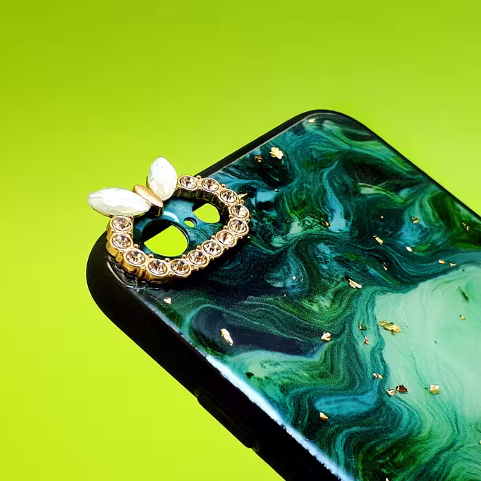 کاور مدل پام پام کد 03 مناسب برای گوشی موبایل اپل Iphone 6/6s به همراه بند و پایه نگهدارنده