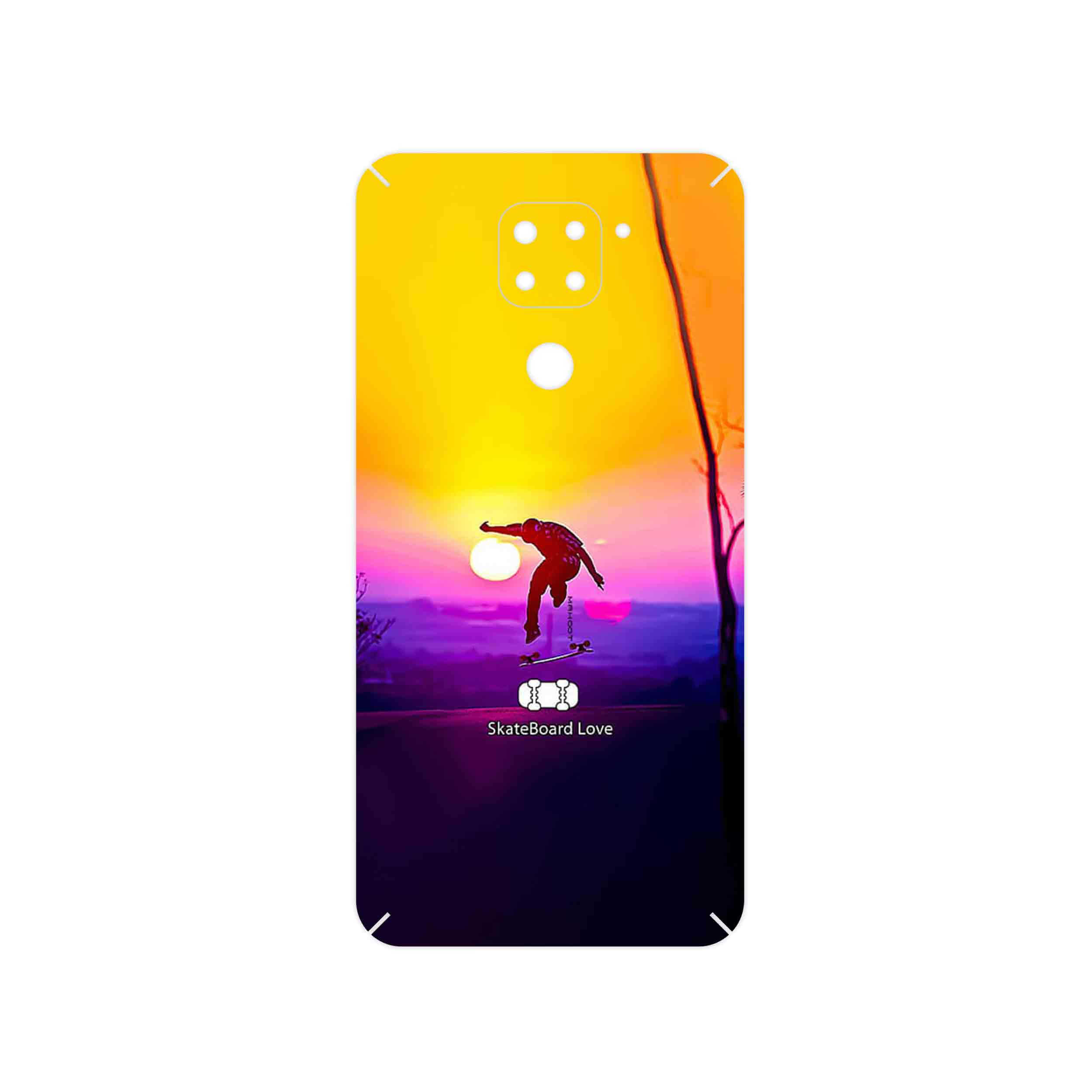 برچسب پوششی ماهوت مدل Skateboard مناسب برای گوشی موبایل شیائومی Redmi 10X