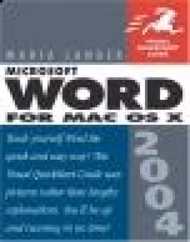 خرید و دانلود نسخه کامل کتاب MIcrosoft Word 2004 for Mac OSX: Visual QuickStart Guide