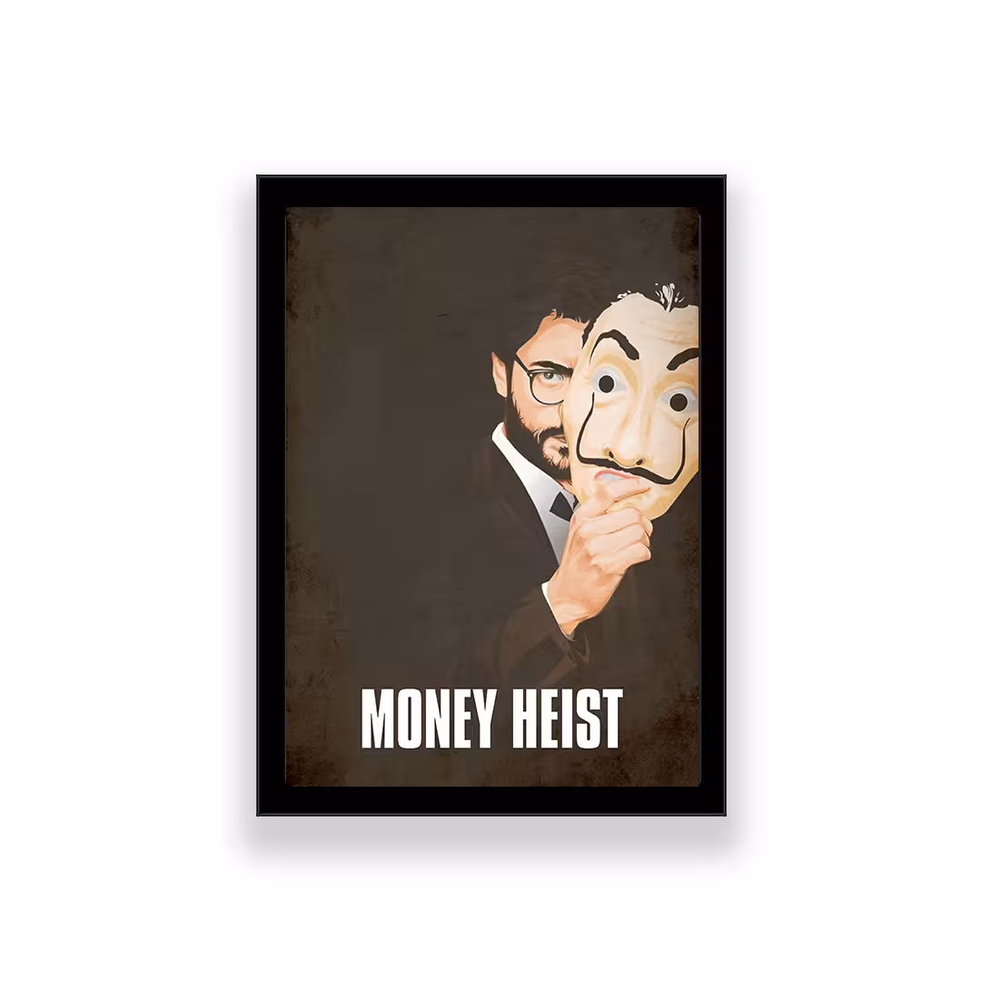 تابلو طرح پروفسور سریال money heist 