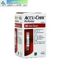 نوار تست قند خون اکیو چک پرفورما 50 عددی | Accu Chek Performa Test Strips