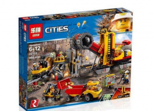 لگو سیتی معدن مدل 02102