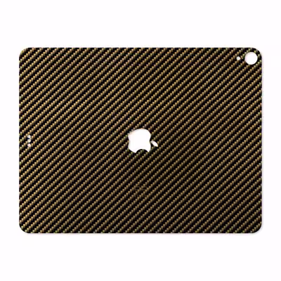 برچسب پوششی ماهوت مدل Glossy-Brown-Fiber مناسب برای تبلت اپل iPad Pro 12.9 (GEN 3) 2018 A1983