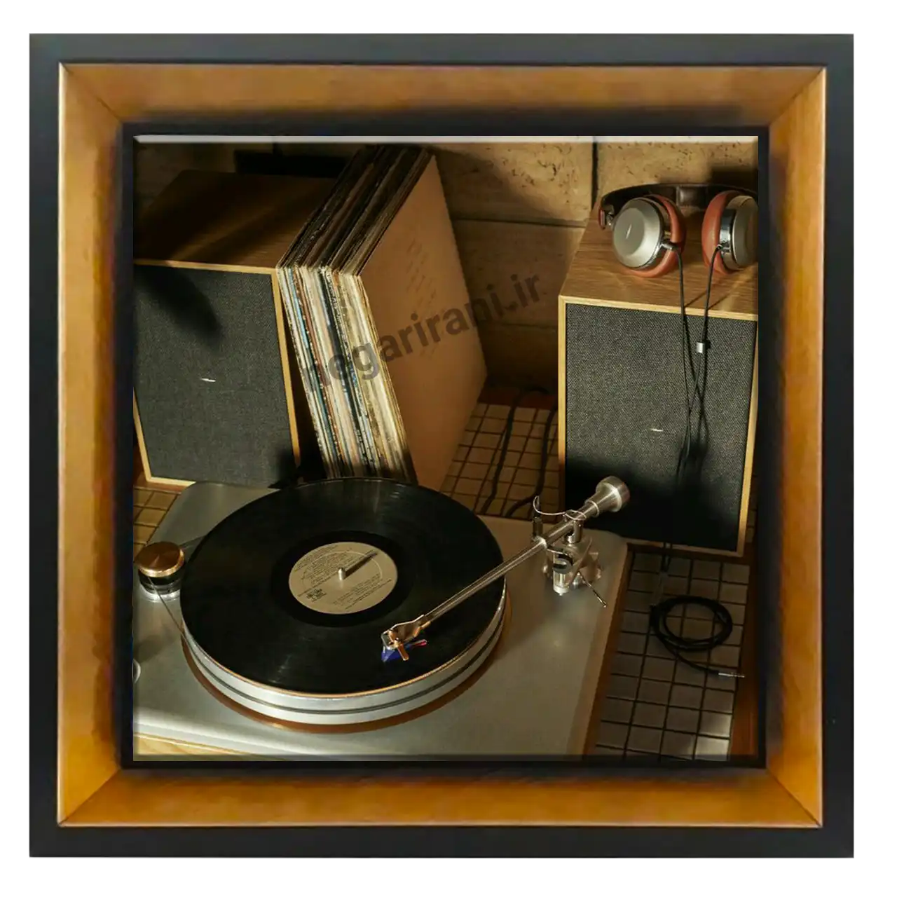 تابلو کاشی گرامافون مدل AC 17