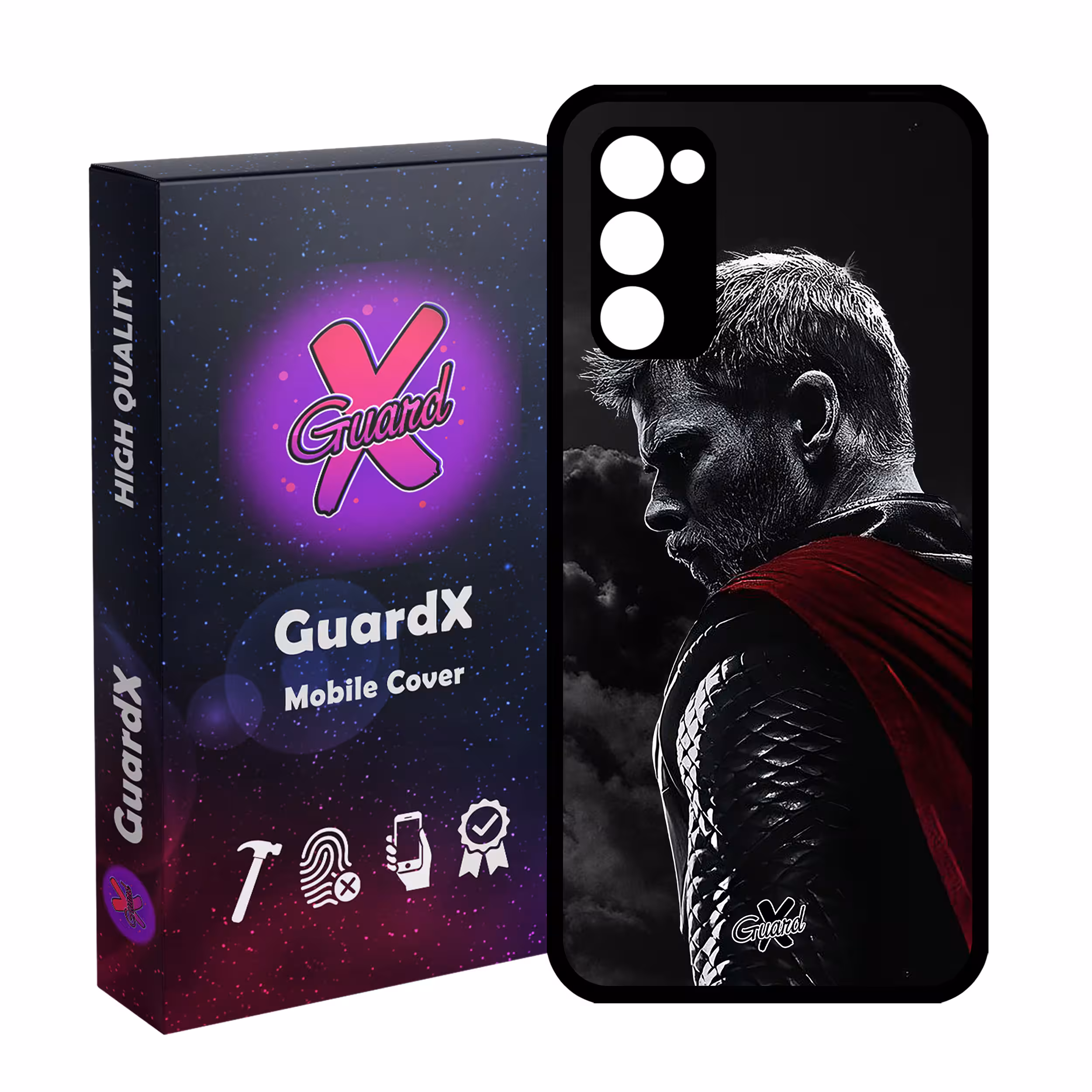 کاور گارد ایکس طرح Thor مدل Glass10417 مناسب برای گوشی موبایل سامسونگ Galaxy S20 FE