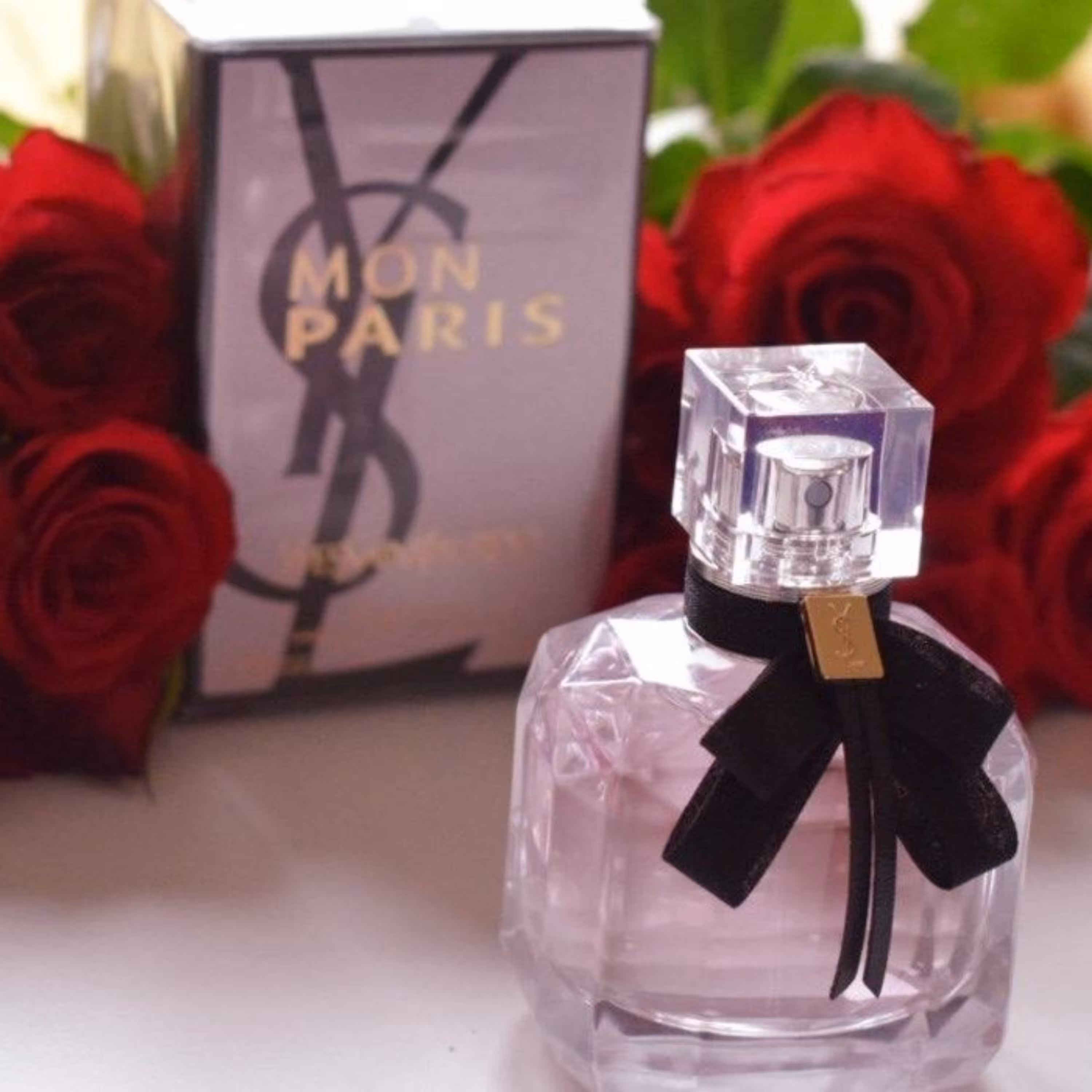 عطر ادکلن اورجینال  ایو سن لورن مون پاریس با ماندگاری 48ساعت تضمینی