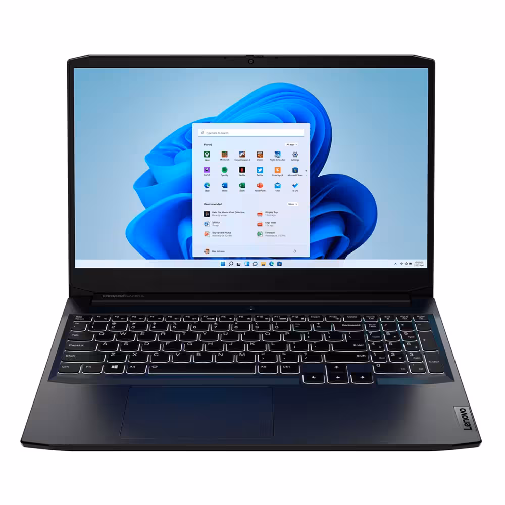 لپ تاپ لنوو 15 اینچی مدل Gaming 3 15IHU6 پردازنده Core i7-11370H رم 32GB حافظه 1TB 256GB SSD گرافیک 4GB RTX 3050