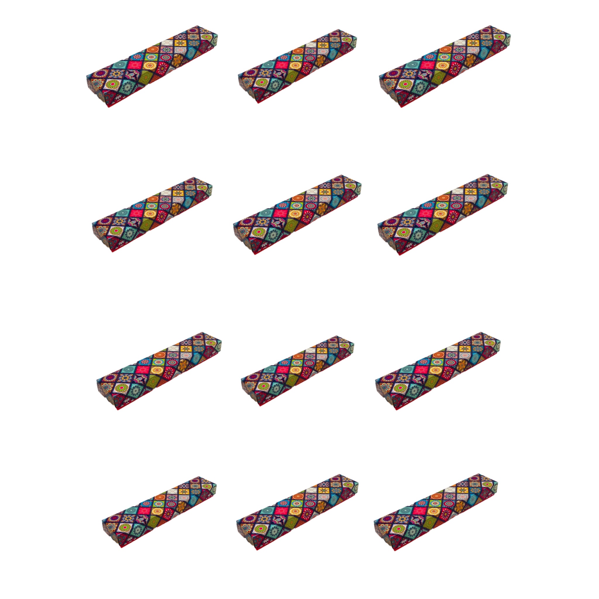 جعبه جواهرات مدل کاشی کد DS-03 بسته 12 عددی