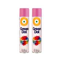 اسپری رنگ صورتی گرین دات مدل green2 حجم 300 میلی لیتر مجموعه 2 عددی