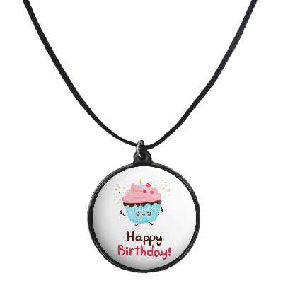 گردنبند پرمانه طرح تولد کد pmb.25822 مدل دو طرفه